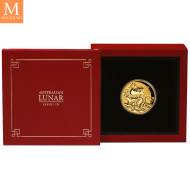 2024 Australia YEAR OF THE DRAGON 1 OZ  GULL LUNAR SERIE 3 KVALITET PROOF HIGH RELIEF