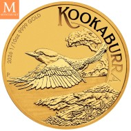 2026 Australia KOOKABURRA 1/10 OZ  GULL KVALITET BU I KAPSEL