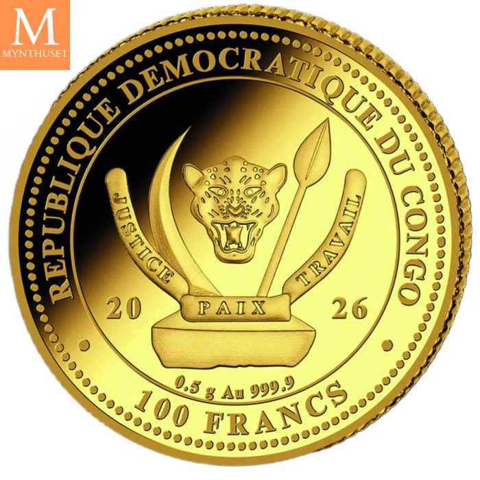 2026 100th Anniversary Marilyn Monroes Birth 0,5 GRAM GULL PROOF I KAPSEL