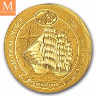 2026 Rwanda Nautical Ounce Yrs Kruzenshtern 1/12 OZ 100 AMAFRANGA kvalitet BU