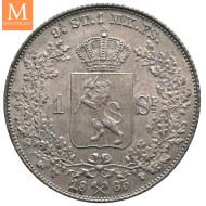 Speciedaler 1857 Oscar I Kv 0