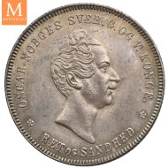Speciedaler 1857 Oscar I Kv 0