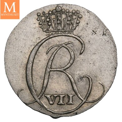 2 skilling 1803 variant Christian VII Kv 0