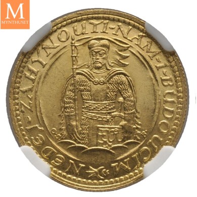 1923 Czechoslovakia Dukat NGC MS64