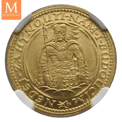 1933 Czechoslovakia Dukat NGC MS64