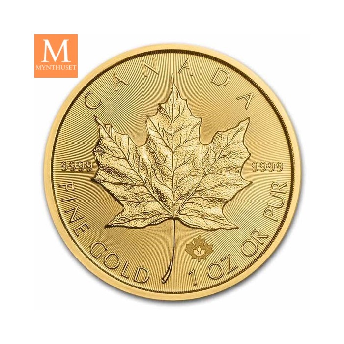 2021 Canada 1 OZ GULL 9999 MAPLE LEAF BU I KAPSEL
