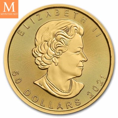 2021 Canada 1 OZ GULL 9999 MAPLE LEAF BU I KAPSEL