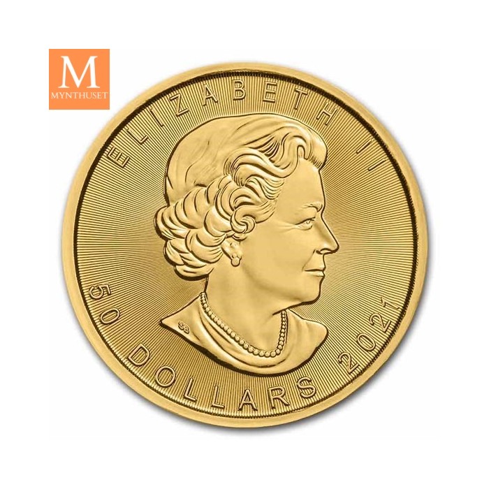 2021 Canada 1 OZ GULL 9999 MAPLE LEAF BU I KAPSEL