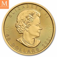 2021 Canada 1 OZ GULL 9999 MAPLE LEAF BU I KAPSEL