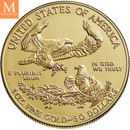 2012 USA 1 oz Gull American Gold Eagle BU M/Kapsel