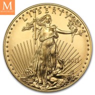 2011 USA 1 oz Gull American Gold Eagle BU M/Kapsel