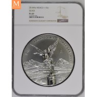 2014 Mexico LIBERTAD 1 KILO KV PROOFLIKE NGC PL69, SJELDEN!