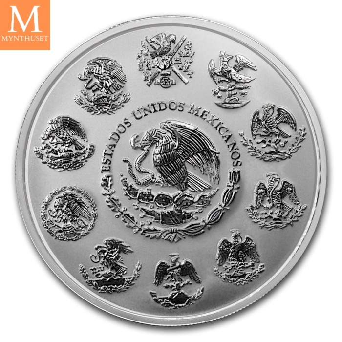 2017 Mexico LIBERTAD 1 KILO KV PROOFLIKE NGC PF69, SJELDEN!