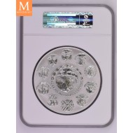 2017 Mexico LIBERTAD 1 KILO KV PROOFLIKE NGC PF69, SJELDEN!