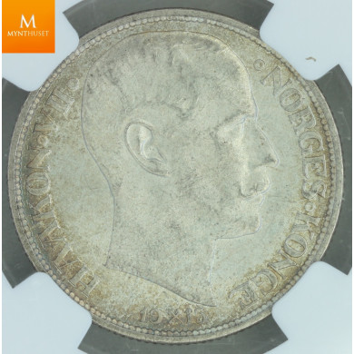 1 Krone 1915 kvalitet MS65 