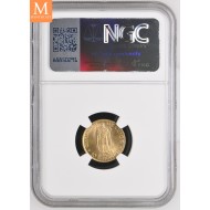 1910 Norway 10 kroner gull NGC MS64+ , 0/01