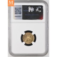 1861Type 2 USA 2,5 Dollar gull NGC AU55