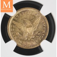 1923//41 Turkey Gold 100 Kurush NGC MS63