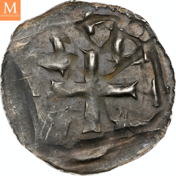 1162-82 Germany Hugo I 1 Pfennig Tübingen NGC XF40