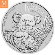 2026 Australia 1 oz Sølv Koala kvalitet BU i kapsel