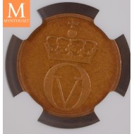2 øre 1968 kvalitet 0 gradert av NGC MS66 NYDELIG!