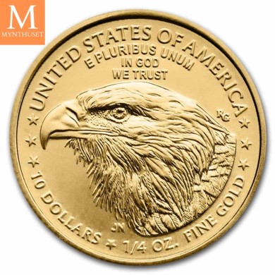 2024 USA 1/4 oz Gull Eagle BU M/kapsel