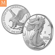 1776- 2026 American Eagle 2026 1 oz Sølv Proof mynt
