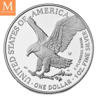1776- 2026 American Eagle 2026 1 oz Sølv Proof mynt
