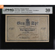 1 Speciedaler 1861 kvalitet 1 PMG VF30