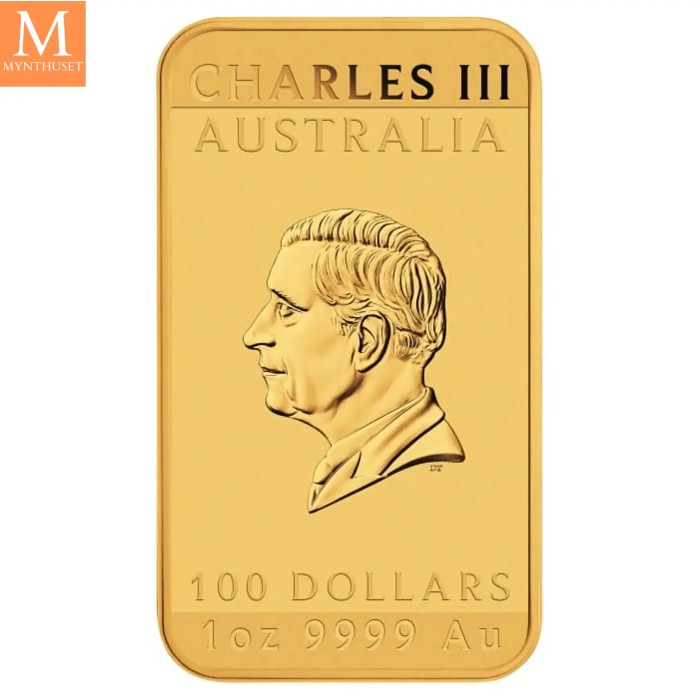 2026 Australia 1 oz Gull Dragon Coinbar BU med original kapsel