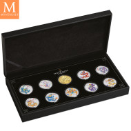 2024 Australia YEAR OF THE DRAGON SETT LUNAR SERIES III. 10 SØLV MYNTER