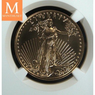 2007 USA 1/2 oz Gull Eagle 25 Dollar NGC MS69