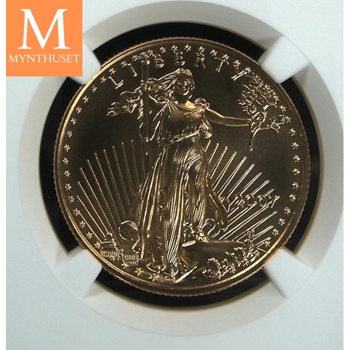 2007 USA 1/2 oz Gull Eagle 25 Dollar NGC MS69