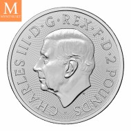 2026 Storbritannia 1 oz Sølv St George and the Dragon 2026 1oz kvalitet BU i Kapsel