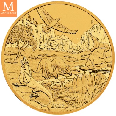 2026 AUSTRALIA 1 OZ Outback 9999 SØLV KVALITET BU