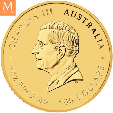 2026 Australia 1 oz Gull Lunar S3 Year of the Horse BU M/Kapsel
