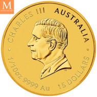 2027 Australia 1/10 oz Gull Lunar S3 Year of the Goat BU M/Kapsel