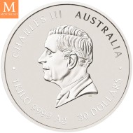 2027 Australia 1 kilo SØLV Lunar S3 Year of the Goat BU M/Kapsel "Forhåndssalg"