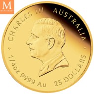 2027 Australia 1/4 oz Gull Lunar S3 Year of the Goat  Proof med Etui & COA "PÅ LAGER"