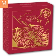 2027 Australia 1/4 oz Gull Lunar S3 Year of the Goat  Proof med Etui & COA "PÅ LAGER"