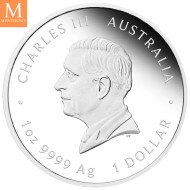 2027 Australia 1 oz sølv Lunar S3 Year of the Goat Proof med Etui & COA "Forhåndssalg"
