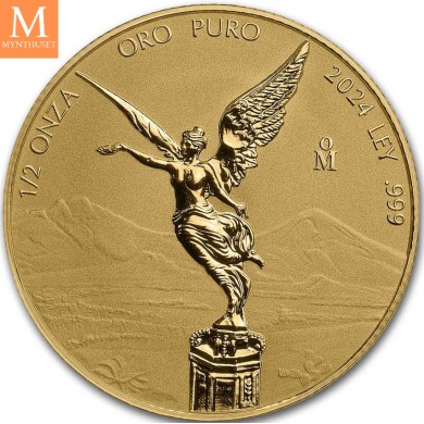 2024 Mexico LIBERTAD 1/2 OZ GULL Reverse proof CASA DE MONEDA DE MEXICO NGC RP70