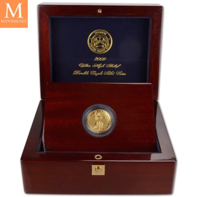 2009 20 Dollar ULTRA HIGH RELIEF i originalt skrin med ekthetsbevis