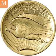 2009 20 Dollar ULTRA HIGH RELIEF i originalt skrin med ekthetsbevis
