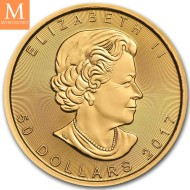 2017 Canada 1 OZ GULL 9999 MAPLE LEAF BU I KAPSEL