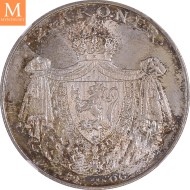 1906 Norge 2 kroner stort skjold NGC MS66