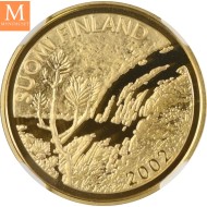 2026 Somalia 1/50 oz Gull African Elephant BU i kapsel
