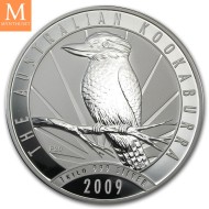 2015 Australia 1 kilo Silver Kookaburra BU LAVT OPPLAG