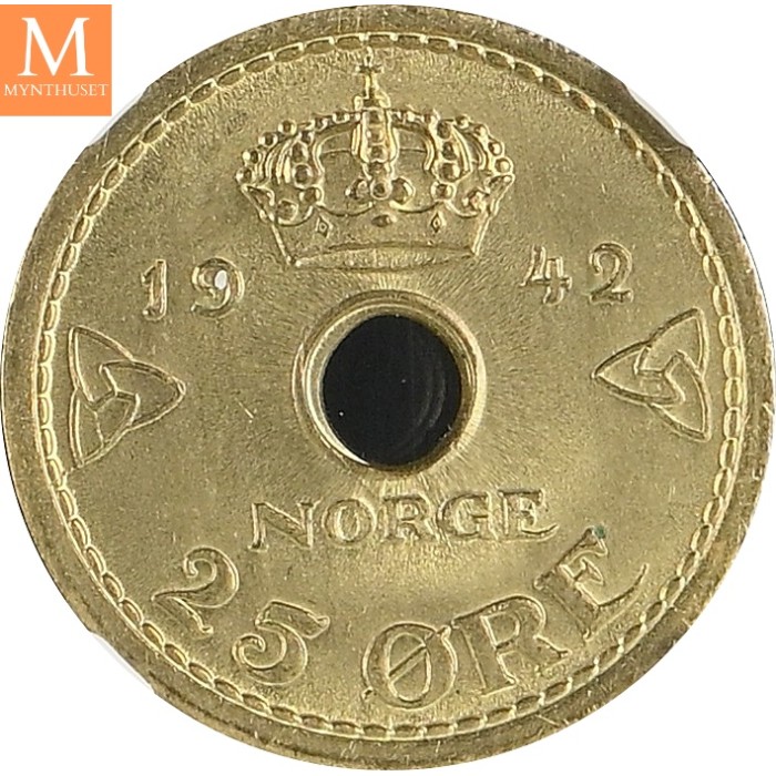 1942 Londonsett komplett høyt gradert (alle MS65)