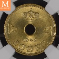 1942 Londonsett komplett høyt gradert (MS64,MS64,MS65)